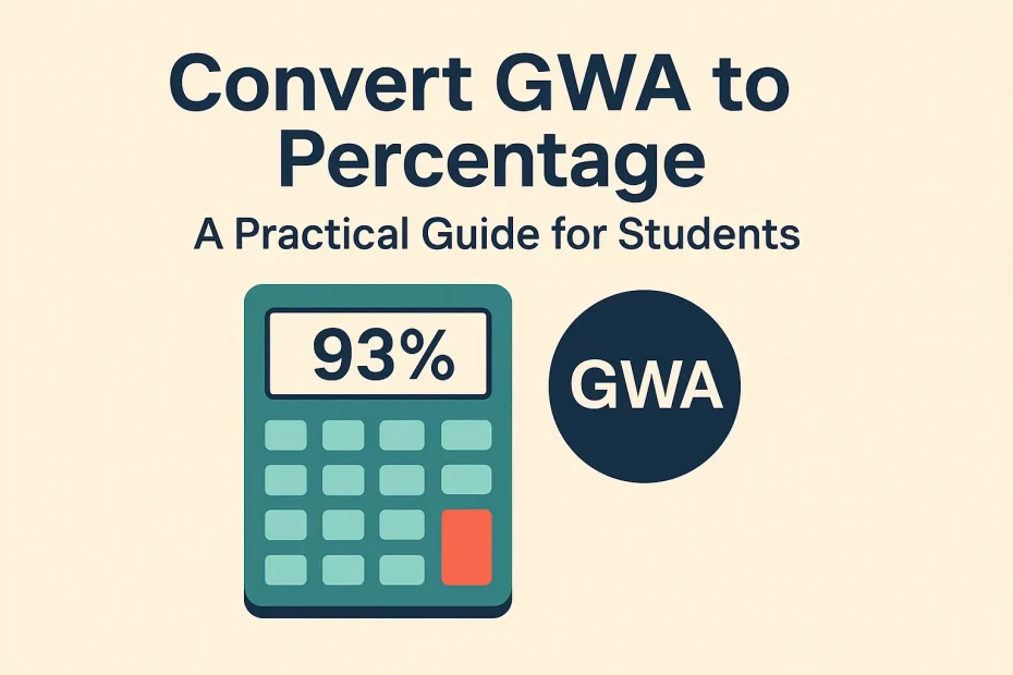 GWA Converter to Percentage